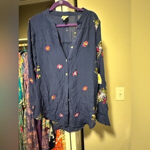 Fig and Flower blouse - xl net